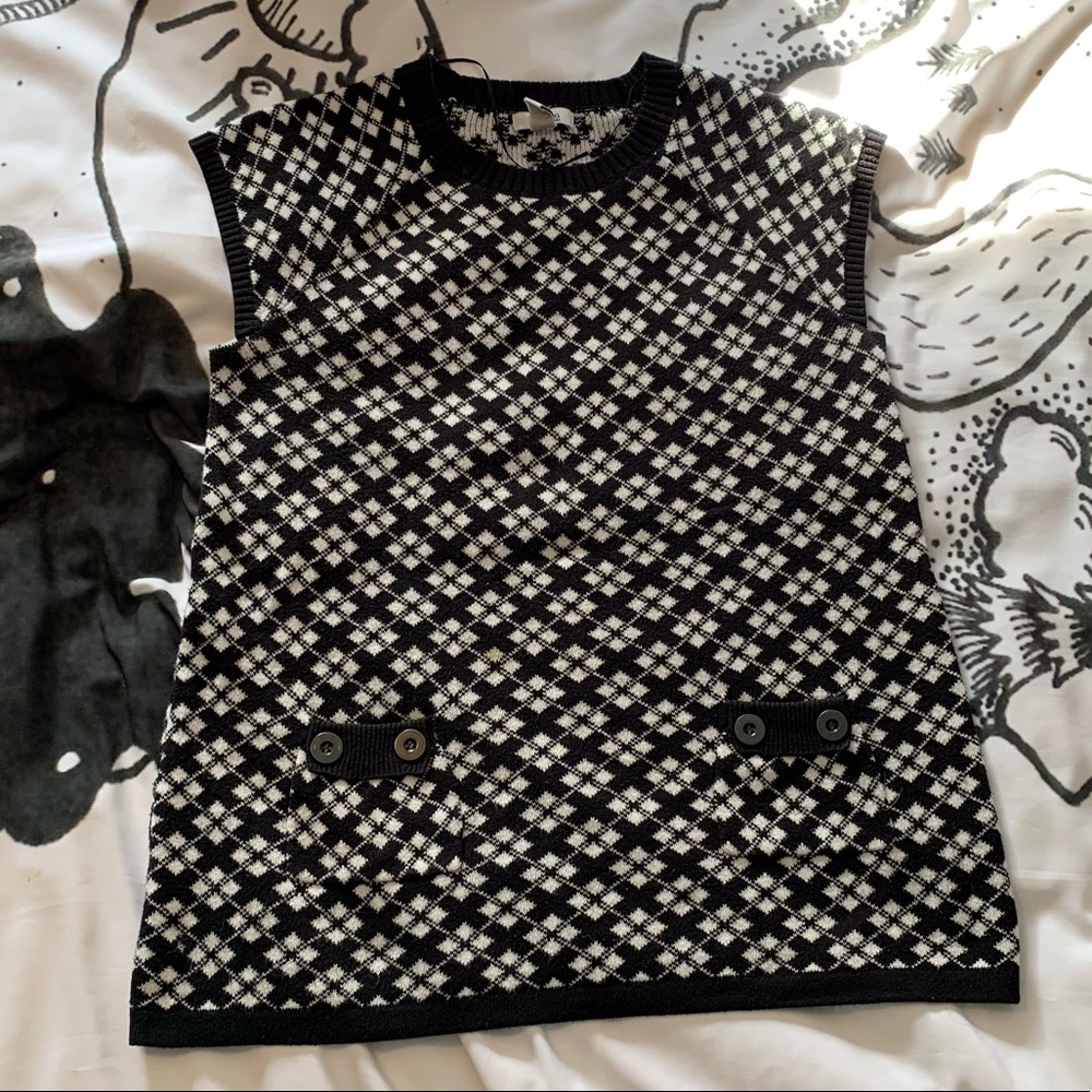 Knit Sweater Tunic with Pockets